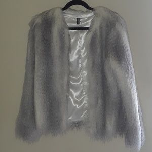 H&M Faux Fur Coat/Jacket